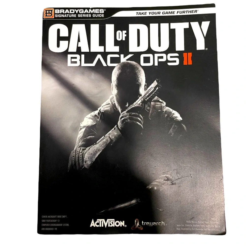 Call of Duty Black Cops 2 guide book signature series guide